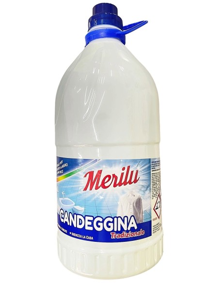 merilu' candeggina per casa e bucato - 4 litri: tuttocasashop.live: prodotti per bucato e tessuti