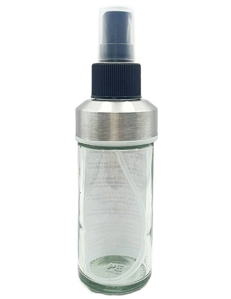 bottiglia in vetro 90ml - con spruzzino vaporizzatore olio friggitrice aria: tuttocasashop.live: altro - bazar