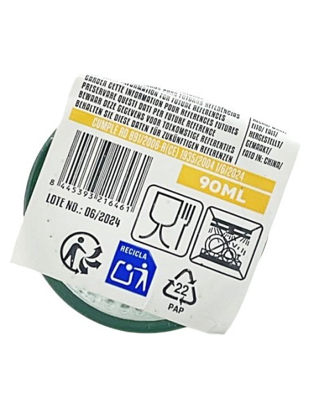 bottiglia in vetro 90ml - con spruzzino vaporizzatore olio friggitrice aria: tuttocasashop.live: altro - bazar