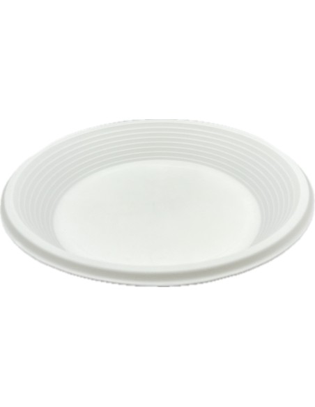 Salento 50 Piatti Monouso Plastica Extra Rigidi Diametro 22cm - 750g - Fondi