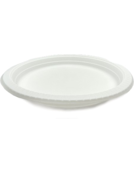 Salento 50 Piatti Monouso Plastica Extra Rigidi Diametro 22cm - 750g - Piani