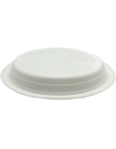 Salento 50 Piatti Monouso Plastica Extra Rigidi Diametro 22cm - 750g - Piani
