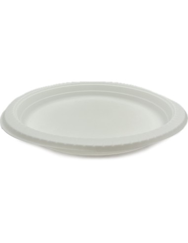 Salento 50 Piatti Monouso Plastica Extra Rigidi Diametro 22cm - 750g - Piani
