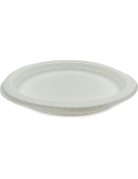 Salento 50 Piatti Monouso Plastica Extra Rigidi Diametro 22cm - 750g - Piani