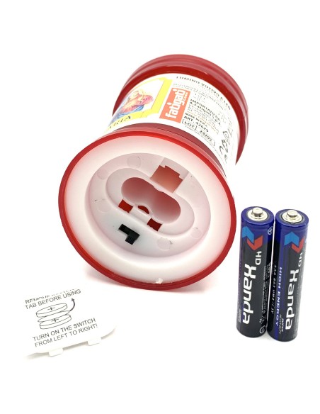 fatigati lumino votivo a led - con pile incluse: tuttocasashop.live: pulizia e cura della casa
